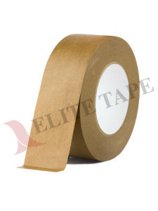Elite 530 is a 7.2 mil. Brown Kraft Flatback Tape with aggressive rubber adhesive. This product has a high strength moisture resistant heavy duty backing. Excellent choice for heavy duty carton sealing, packaging, picture framing border tape, splicing and tabbing. Industry standard for tail tabbing paper rolls in the corrugated industry. Economical choice for brown flatback tape. Elite 530 is an alternative to Shurtape FP-97,