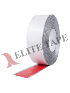 Elite 526RF is a double coated red polyester film tape with a 2 Mil. Foil laminated to the exposed adhesive side. The foil tape acts as a "trigger" for the metal detection necessary for certain types of splicing and identification equiptment commonly found when processing consumer products. This tape has a super soft, vibrant "Red", rubber based adhesive system that provides superior adhesion to a wide variety of substrates. Excellent alternative to Ugly Tape for high speed flying splice. Ideal for splicing LSE materials.